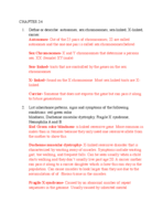 Final exam study guide