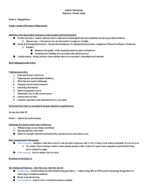 Midterm 2 Study Guide