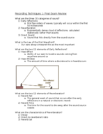 Recording Techniques I Final Study Guide