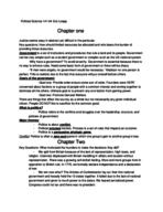 Political Science Entire semester of notes