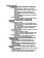 PSY 315 Final Exam Study Guide
