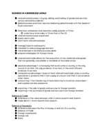 Business In A Borderless World