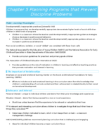 CDFR 3306 Week 3 Notes