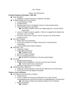 History 1301 US History to 1867 Test 1 Review