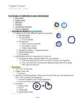 Chapter 5 Notes