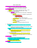 PHIS 206 EXAM 2 Study Guide Sample