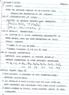 Chemistry 111, Week One Notes