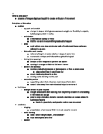 Spring Semester Notes