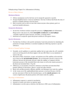 Pathophysiology- Chapter 5