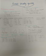 Math 10 Statistic Final Study Guide 