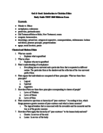 Midterm Study Guide