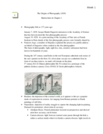 CP210 History of Photography week 1