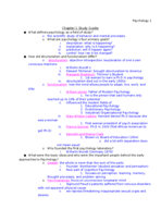 Exam 1 Study Guide 