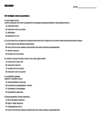 Autonomic Nervous System Practice Test