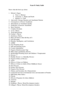 Exam 2 Study Guide