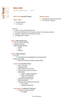 Biology 10 Week 1 Notes