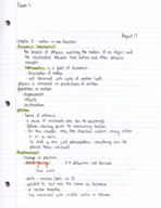 PHYS 1500, Week 1 Notes