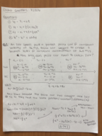 Physics lecture notes and problems 