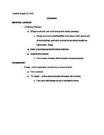 INTD 129 Week 1 Tuesday