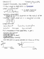 Chapter 1.1 Notes