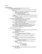GPH 714, Week 4 Notes