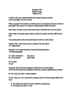 Week 1 notes