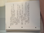 Theater R1B first week notes 