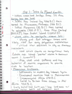 OCN 109 1st week of notes 