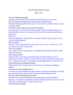 Psychology Bundle