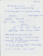 Cell Bio: Week 1 notes Chapter 1