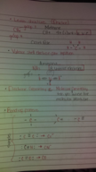 General Chemistry 1306, Week 1, Class Notes.