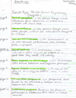 Social Psyc Readings: Week 1