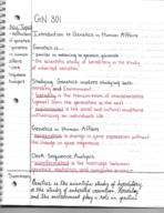 GN 301: Lecture Notes Week 1