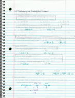 Chapter 1.7 Multiplying and Dividing Real Numbers