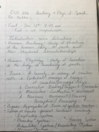 Week 1 Anatomy and Physiology