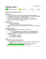 Week 1 Notes - Chapter 2
