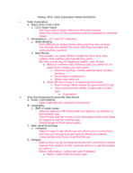 History 2010 Week 2 Chapter 2 Notes Paul Fox