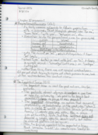 Tu Mundo Ch. 10 Grammar Notes