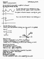 Calculus I Chapter 1.1