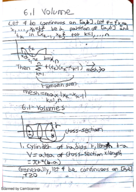 MATH141 Volumes