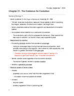 BIO 199 Week 1 Notes
