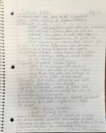 Econ 2001.1 Week 2 Notes