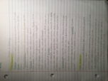 Greek Mythology Notes Week Two