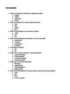 Business Analytics test 1 study guide