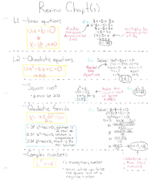 College Algebra Week 1&2