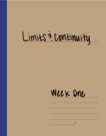 Calculus 1 week 1 notes