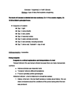 Hebrew Scriptures week 2 notes