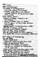 BIO 208 Week One notes