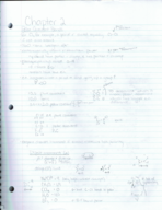 Organic Chemistry 127 Chapter 2 notes