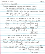 Chemistry 111, week 2 notes